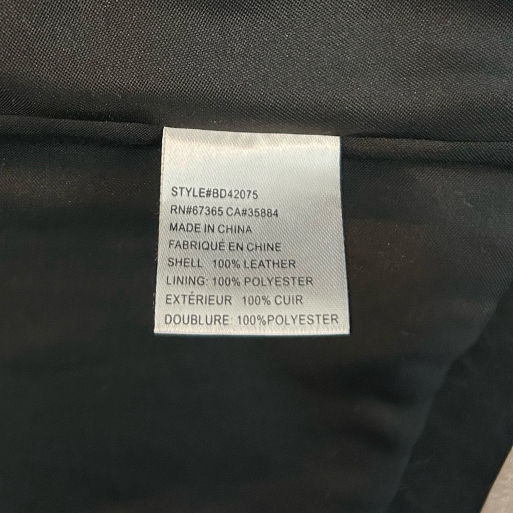 Leather jacket - Picture 4 of 7